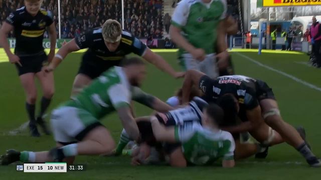 Exeter v Newcastle - HIGHLIGHTS | Dominant First Half! | Gallagher Premiership 2023/24