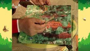 День в Шишкином Лесу. Мастерская тёти Аллы. Настольный театр