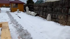 Основные этапы строительства дома из профилированного бруса, размером 6х10 м в Костроме!