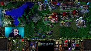 Ночной Warcraft III от Вудуша | ВАРДЕН и башни хумана