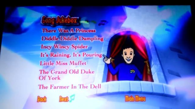 The Wiggles-Pop Go The Wiggles! Menu Walkthrough