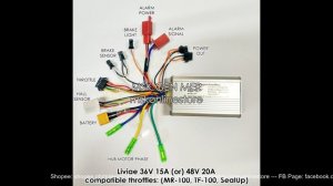 CONTROLLER WIRING DIAGRAM MR-100 SEALUP TF-100 NJAX NJ-AOXIONG AUTECH JAP J&P ZQ-100 MOBER FIIDO DY