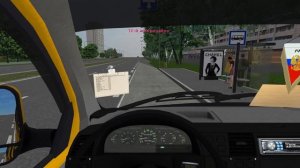 Omsi 2 ГАЗель 322133 с ветерком по карте Солнечногорск г.  Зеленоград