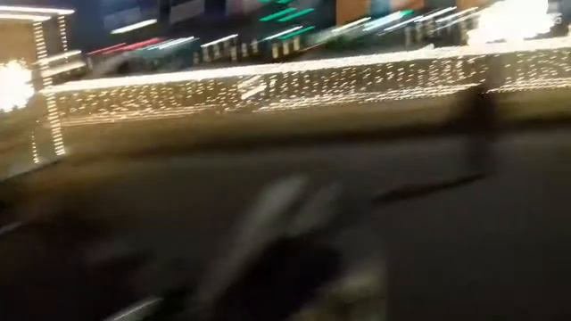Прогулялись по вечернему Аргуну.Новогодняя елка