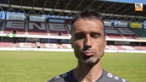 FC Energie Cottbus - FK Varnsdorf | FCE Trainer Sebastian Abt nach 0:2 Testpiel-Niederlage