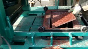 Пресс для изготовления кирпича, плитки тротуарной