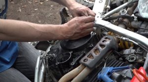 Замена сцепления HONDA 400