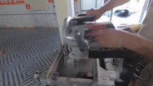 Плиткорез для толстой плитки - камнерез Diam PLK - 250/1.8 . Обзор в боевых условиях.