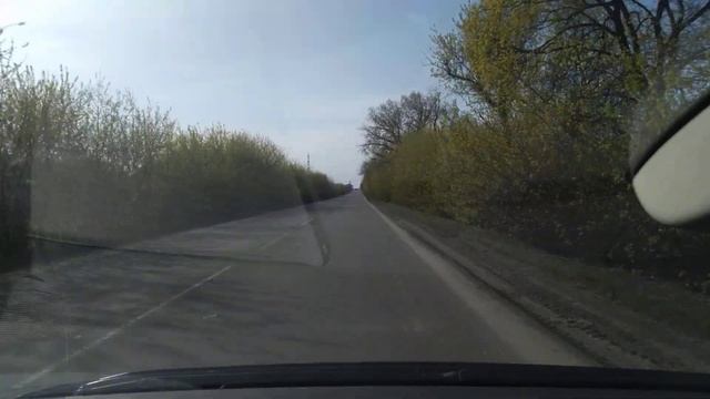 Едем Старобешево - Донецк. | Автодорога Т0508.