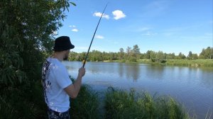 Карась. Рыбалка из детства. Ловля карася на поплавочную удочку.