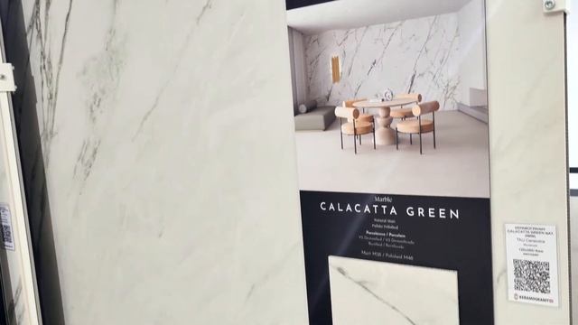 CALACATTA GREEN NAT (матовая) - TAU Ceramica. Крупноформатный керамогранит 120х260