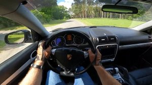 2004 Porsche Cayenne S 4.5 V8 (955) | POV driving