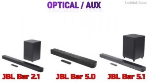 JBL Bar 2.1 Deep Bass vs JBL Bar 5.0 MultiBeam vs JBL Bar 5.1 Surround Comparison