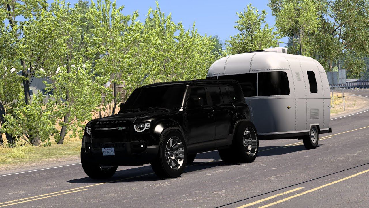[ATS] Land Rover Defender 110_2023 L663_Dark Embient Ed_Lewingston Trailer Delivery смотреть онлайн