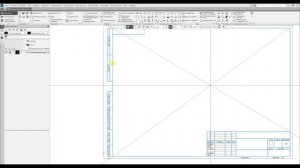 Построение осей изометрической проекции