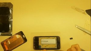 Замена экрана Samsung J7 2017 lcd replacement