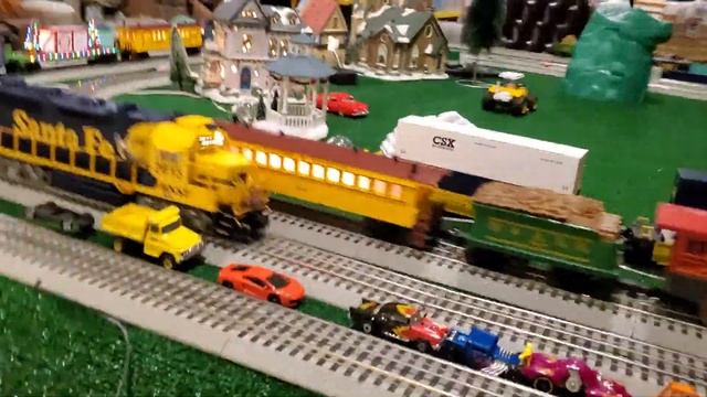 My Lionel trains on the tracks смотреть онлайн