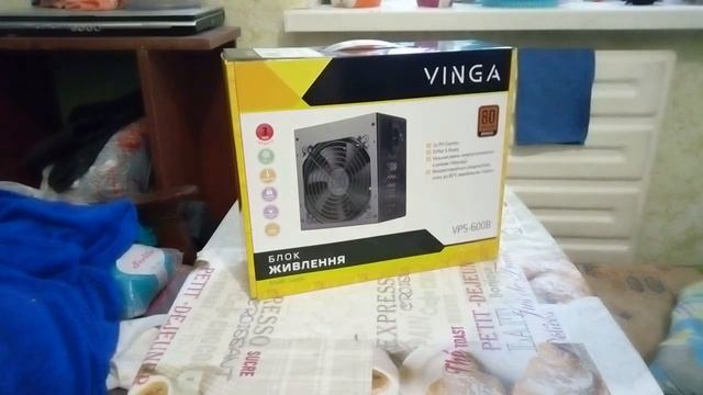 Блок питания VINGA VPS-600B смотреть онлайн