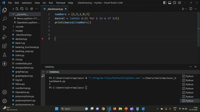 #32 - Lambda Functions in Python (With Examples)