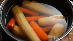 Суп из трески и морепродуктов