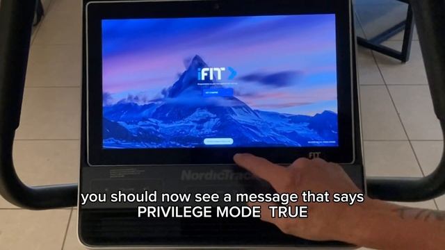 How to easily access PRIVILEGE MODE #NordicTrack and #Proform - ifit - also known as God mode смотреть онлайн