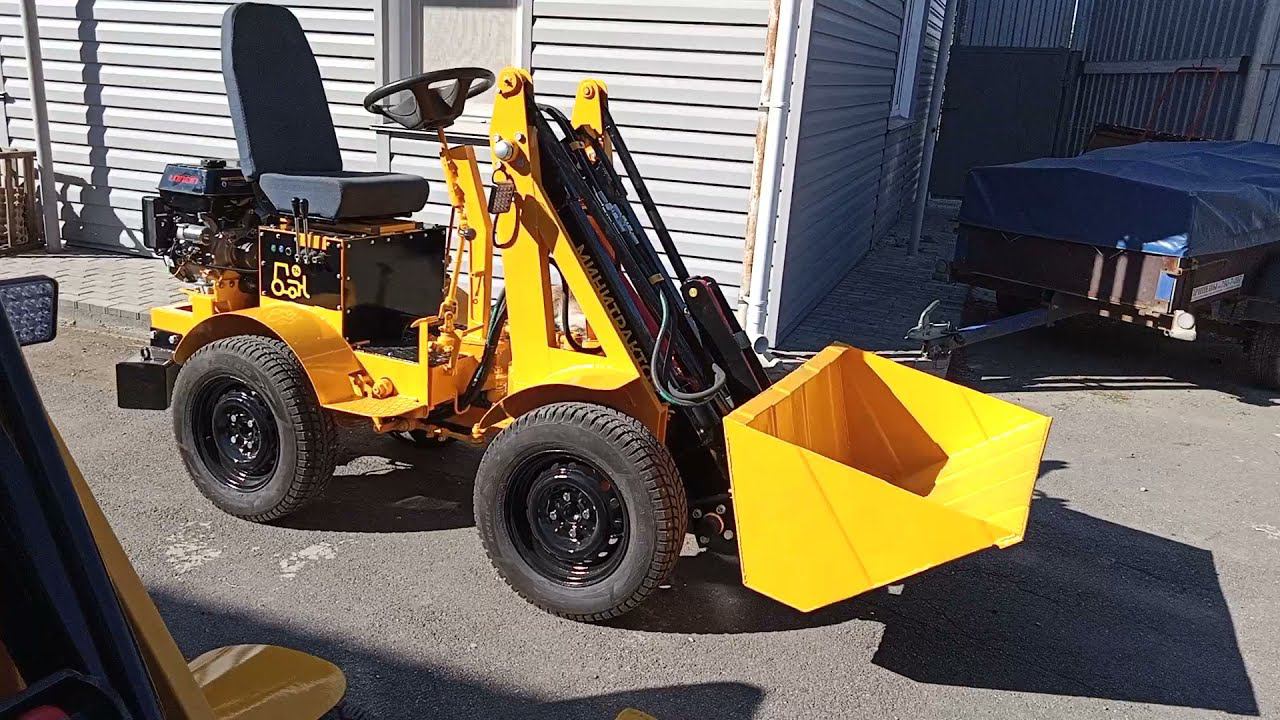 Окончание ПРОЕКТА по сборке ДВУХ МИНИ ПОГРУЗЧИКОВ смотреть онлайн