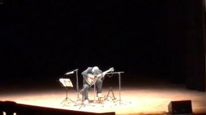 Marc Ribot live acoustic in Castelfranco Veneto, Italy [1]