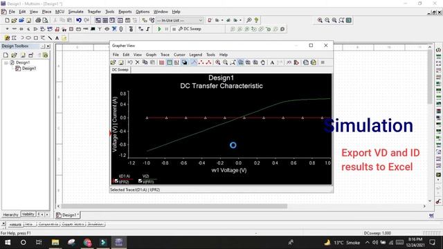 Plot Diode's I-V Characteristics || Multisim + Excel || Simulate Electronics смотреть онлайн