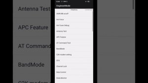Blackview BV7200 - инженерное, тестовое и меню разработчика.