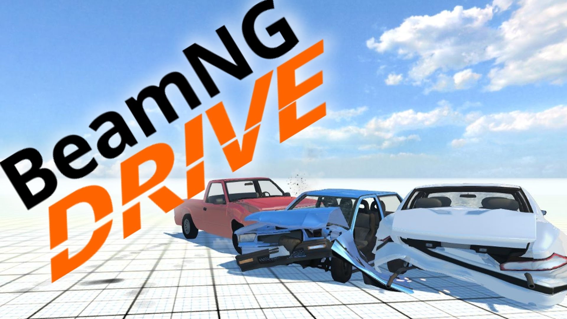 Карта с рампой в beamng drive