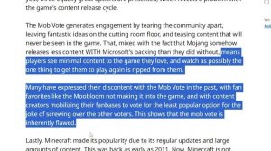 Will The Minecraft Mob Vote Be Cancelled?