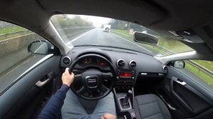 Audi A3 SportBack 1.6 TDI 105 HP ( 2010 ) - POV DRIVE