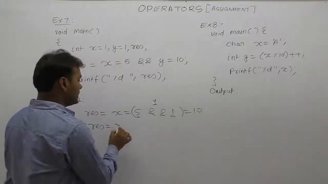 Examples of assignment operator in c-Part160 | C Language by Java Professional