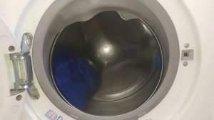 Experiment - Washing Rags With Washing Powder And Washing Ball On Open Door - In A Washing Machine