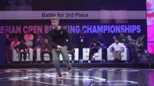 Grom (Outstanding) vs Bumblebee (Outstanding) ★ 3rd Place Battle BBoys Solo ★ 2021 ROBC x WDSF