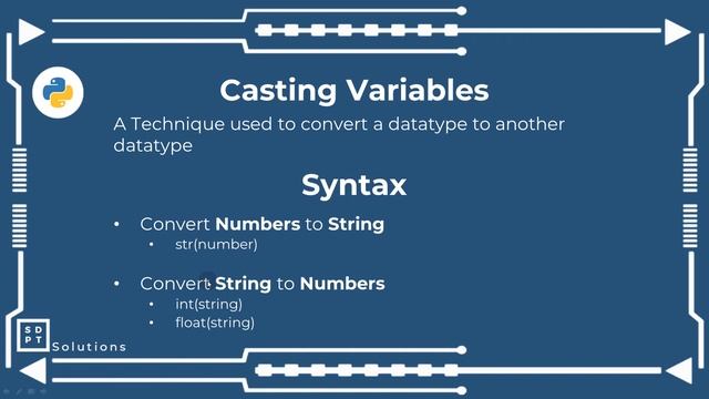 Python Tutorial #2: Variables, Datatypes & Input | Arithmetic | Casting Data | Tagalog | Filipino