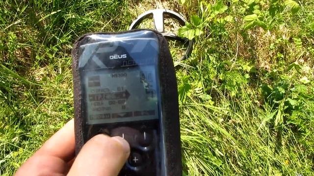 XP DEUS - НАСТРОЙКИ НА МЕСТЕ КОПА...ГЛУБИНА И МУСОР