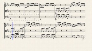 Ciacona in F Minor (P. 43) for String Trio