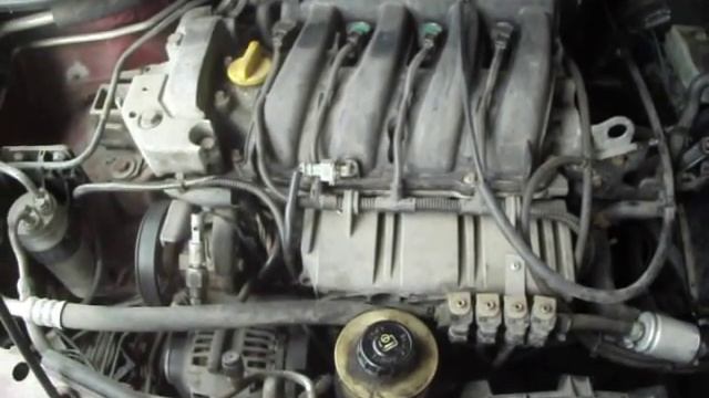 Двигател за Renault Megane Scenic 1.6 16V 107 к.с. 2000 г. код: К4М700 смотреть онлайн