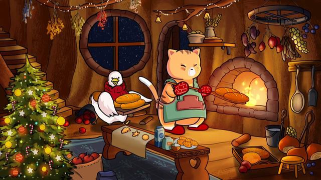 Holiday Mood 🍞 Cozy Christmas Lofi 🎄Christmas Lofi 2022 [ chill lo-fi hip hop beats ] смотреть онлайн