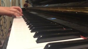 Miraculous Ladybug - Marinette's confession in a daydream (piano cover)