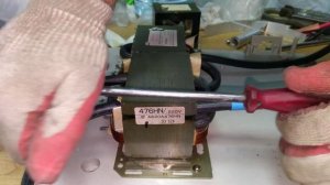 Трансформаторы от микроволновки. Споттер или разогрев металла, что получится!