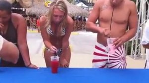 Woman Passes Out After A Drink