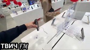 ?УГАР В МАГАЗИНЕ ТЕХНИКИ С ДЕВУШКОЙ! | ?ZUBAREFFF РАЗБИЛ АЙФОН 14?!?