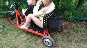 Трайк из гироскутера