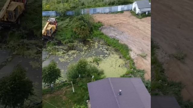Очистка водоёма. Часть 2. Удаление ила со дна водоёма механическим путём.