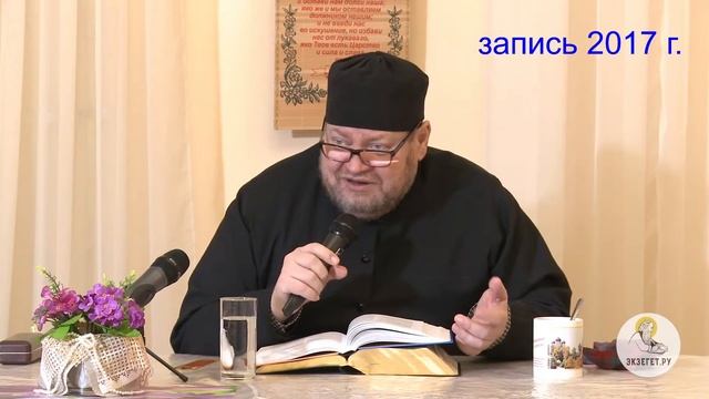 «Святое Евангелие. Толкование святых отцов» с протоиереем Олегом Стеняевым (Глава 6) смотреть онлайн