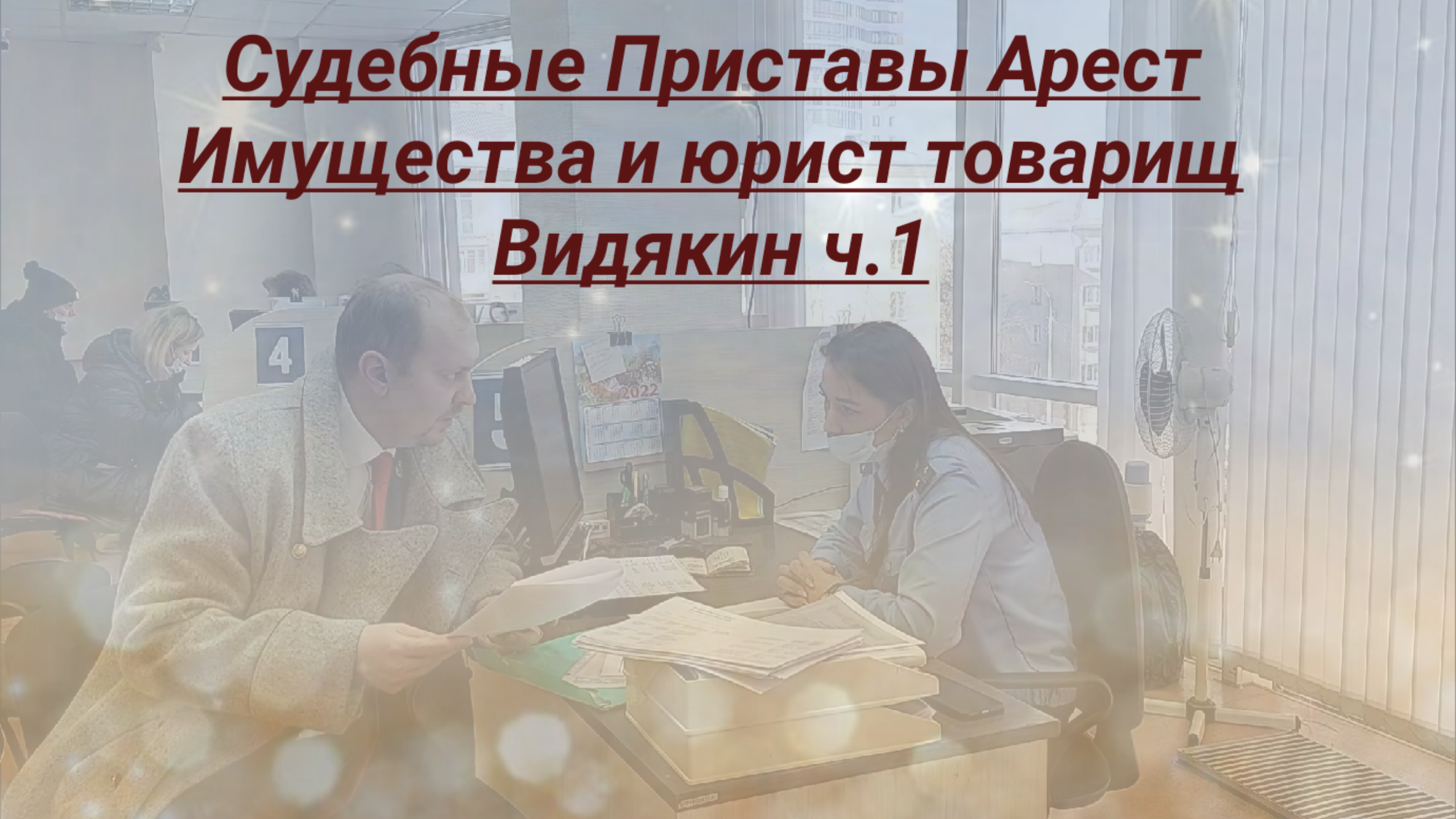 Судебные Приставы Арест Имущества и юрист товарищ Видякин ч.1.mp4