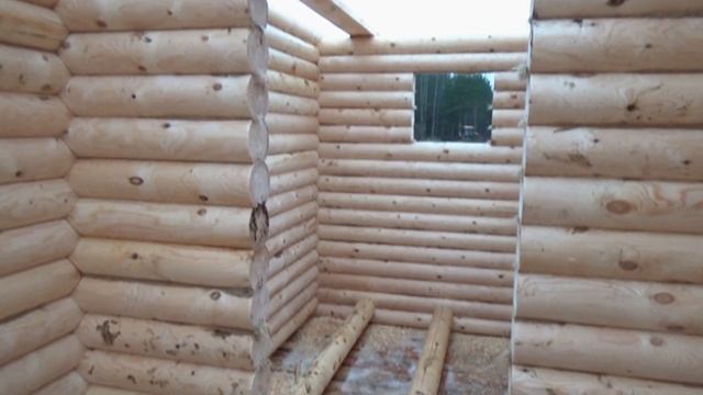 Сруб бани 6.0х6.0м. из бревна с лофтом "Луга". Цена в СПб 148.057 руб смотреть онлайн