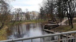 Латвия.Riga today. ?? Эспланаде парк и Бастионная горка.Mузей фарфора.